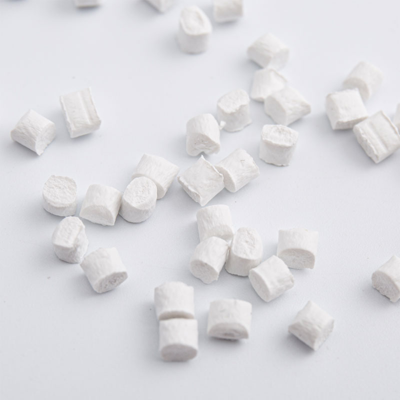 Filterflasche und Filterelement PP-Kunststoffpellets