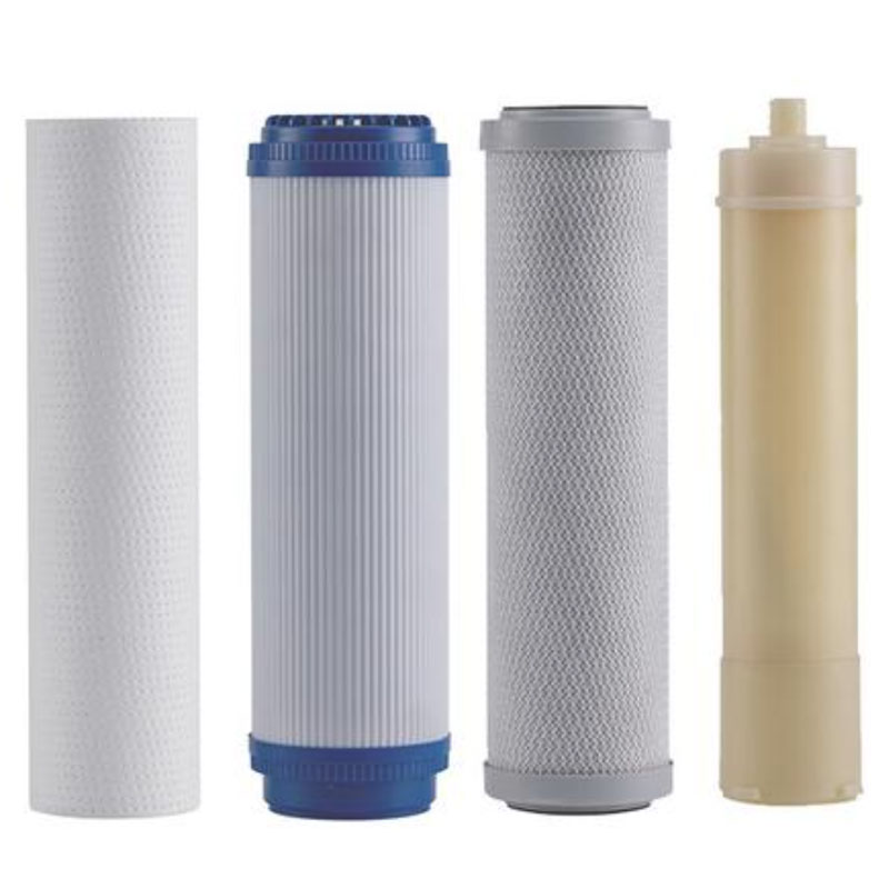 Filterflasche und Filterelement PP-Kunststoffpellets